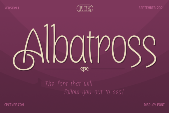 Albatross Cpc Typeface for High-Impact Campaign Headlines