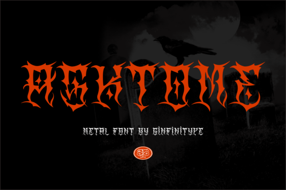 Asktome: The Metallic Display Font for Bold Handmade Designs