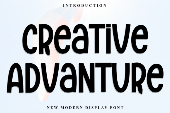 Creative Advanture: The Warm Display Font for Modern Web Design