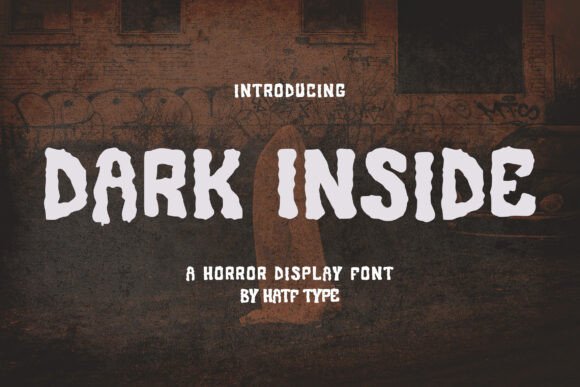 Dark Inside: A Premium Display Font for Makers
