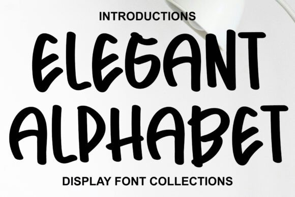 Elegant Alphabet: The Fun Display Font for Cheerful Branding