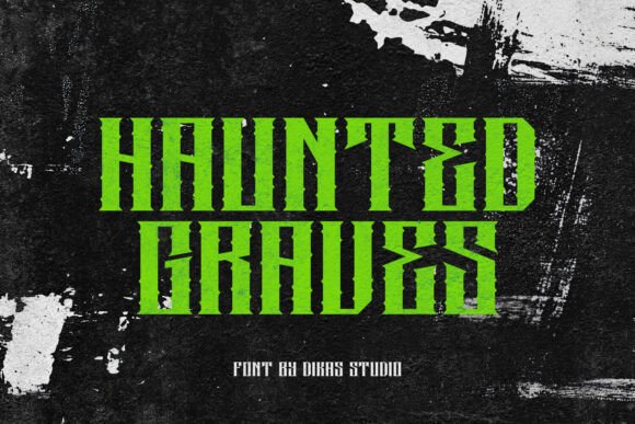 Halloween Campaigns with Haunted Graves Display Font