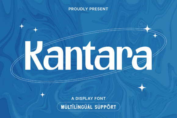 Kantara: A Bold Display Font for Modern Editorial Design