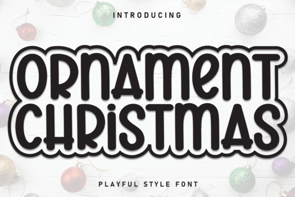 Ornament Christmas: The Perfect Handwritten Display Font for Holiday Branding