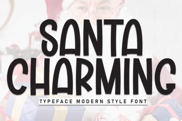 Santa Charming: The Perfect Display Font for Handmade Creators
