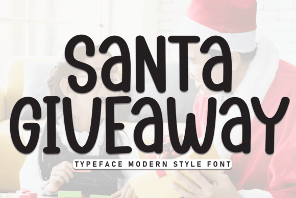 Santa Giveaway: The Perfect Display Font for Festive Campaigns