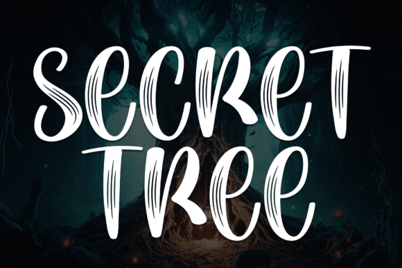 Secret Tree: A Stylish Display Font for Elegant Branding
