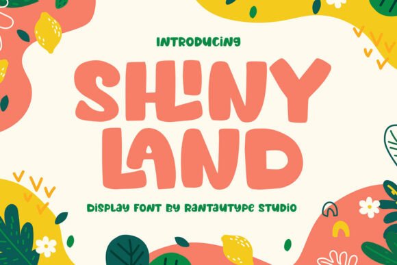 Shiny Land: The Bold Display Typeface for Modern Editorial Design