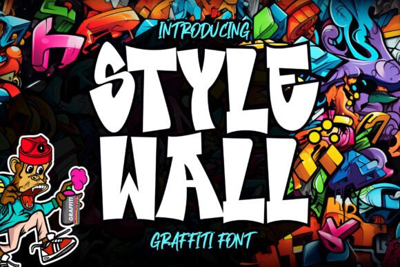 Style Wall: The Bold Display Typeface for Street-Ready Campaigns