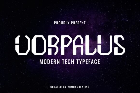 Vorpalus: The Modern Tech Typeface for Digital Editorial Design